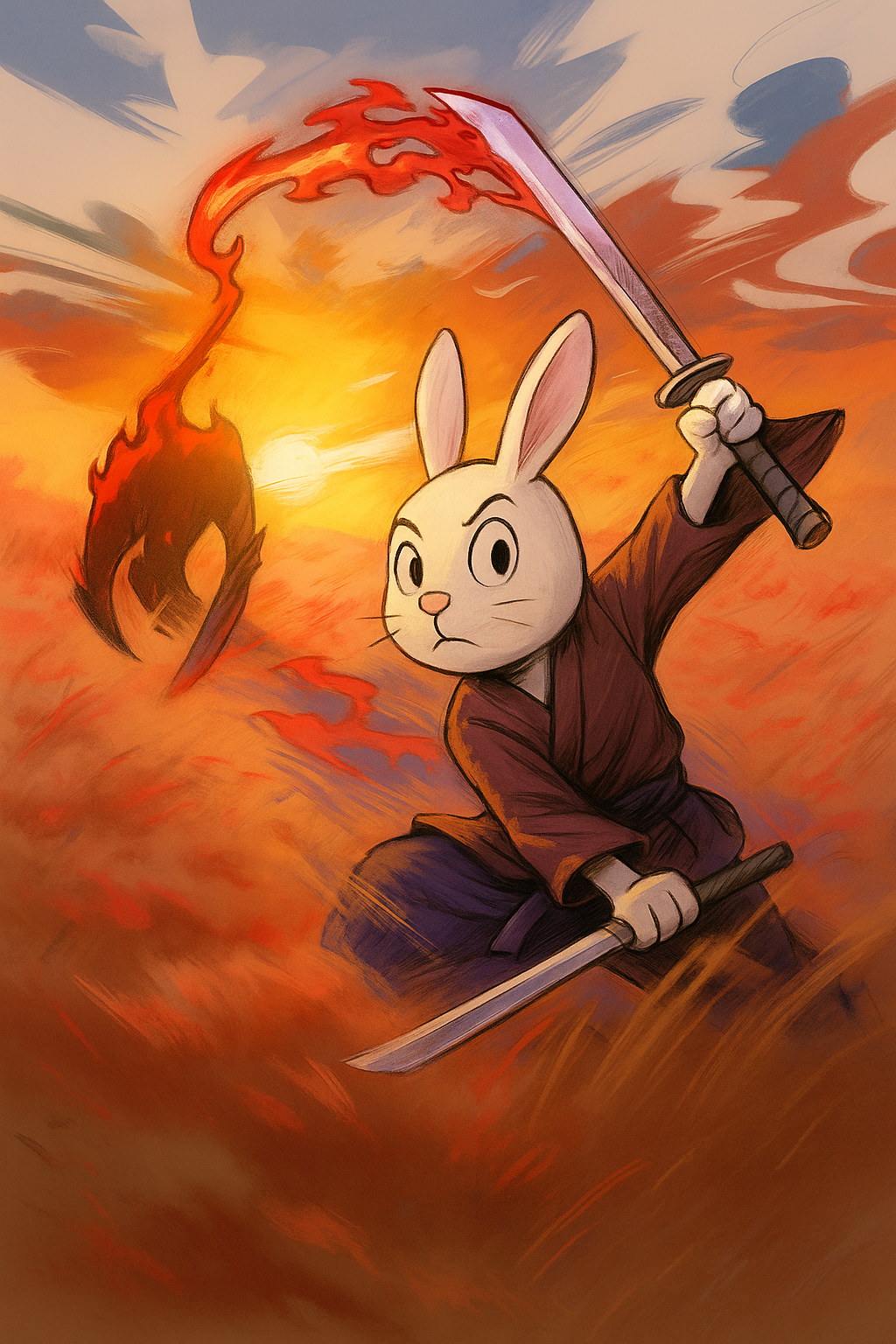 Hopper as Samurai Warrior