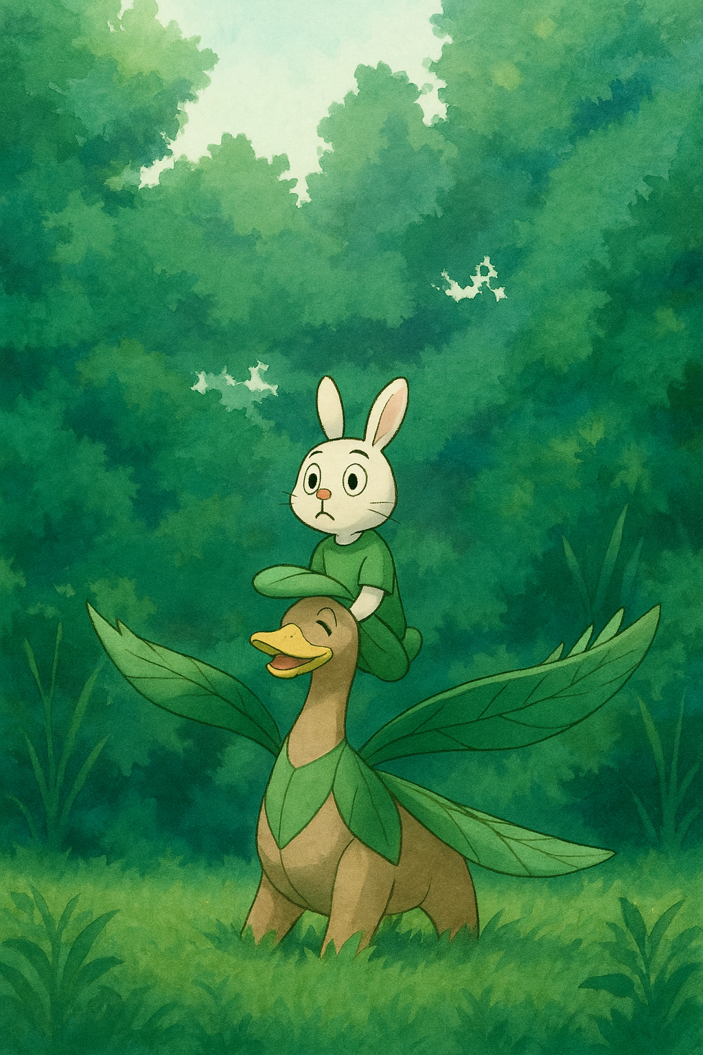 Hopper as Dragon Rider