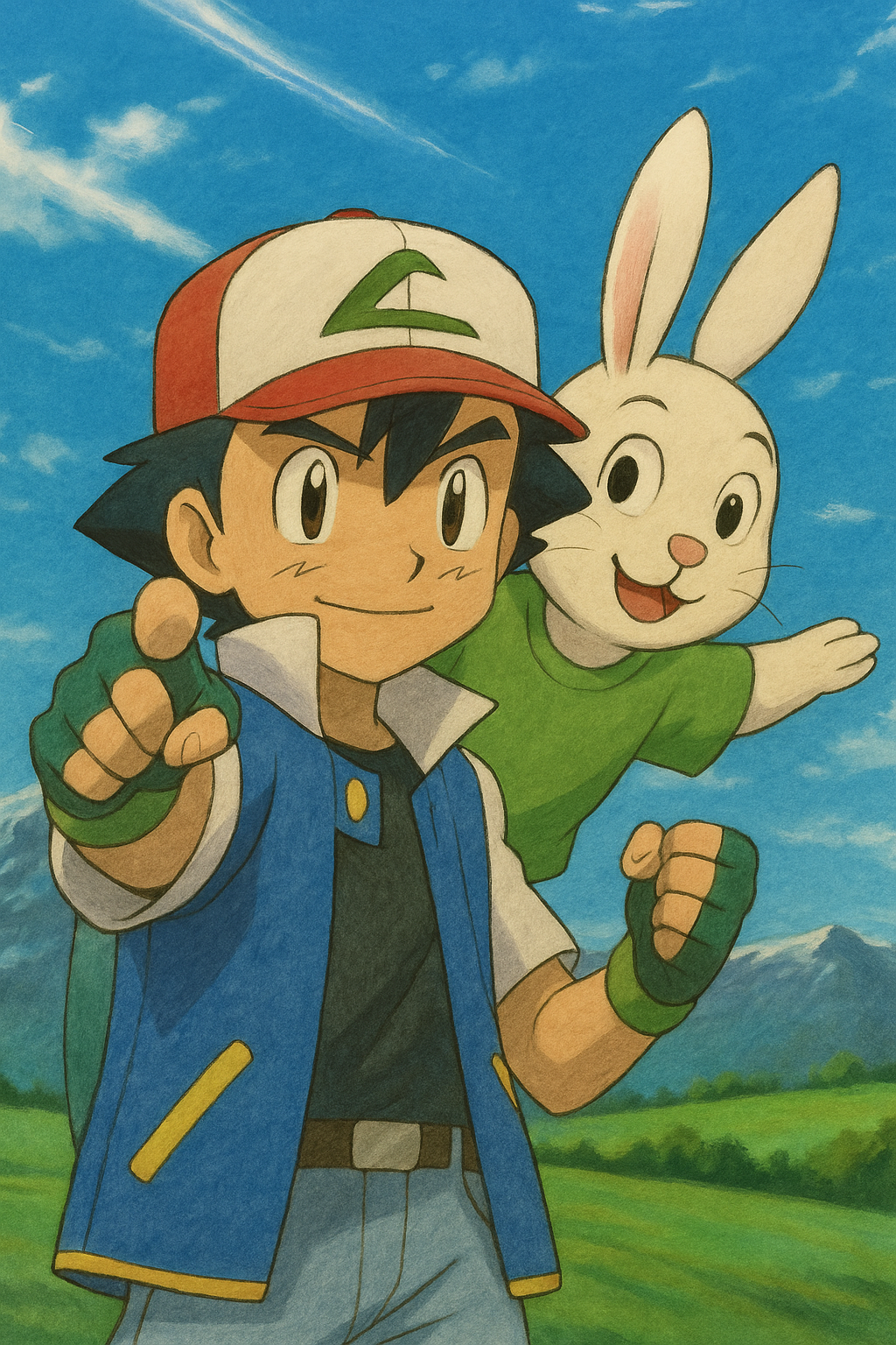 Hopper as Pokemon Trainer